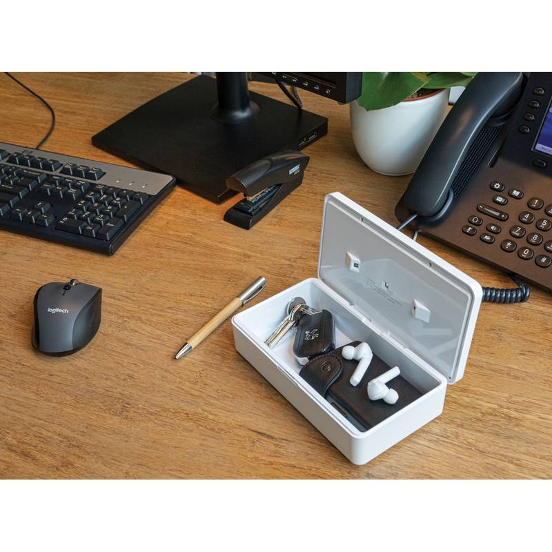 UV-C sterilizačný box, biela UV-C sterilizačný box, biela